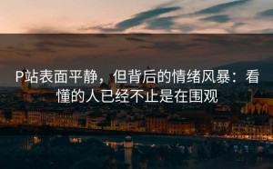 P站表面平静，但背后的情绪风暴：看懂的人已经不止是在围观